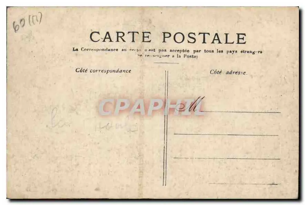Paris — L'Opéra — éditeur anonyme - Verso