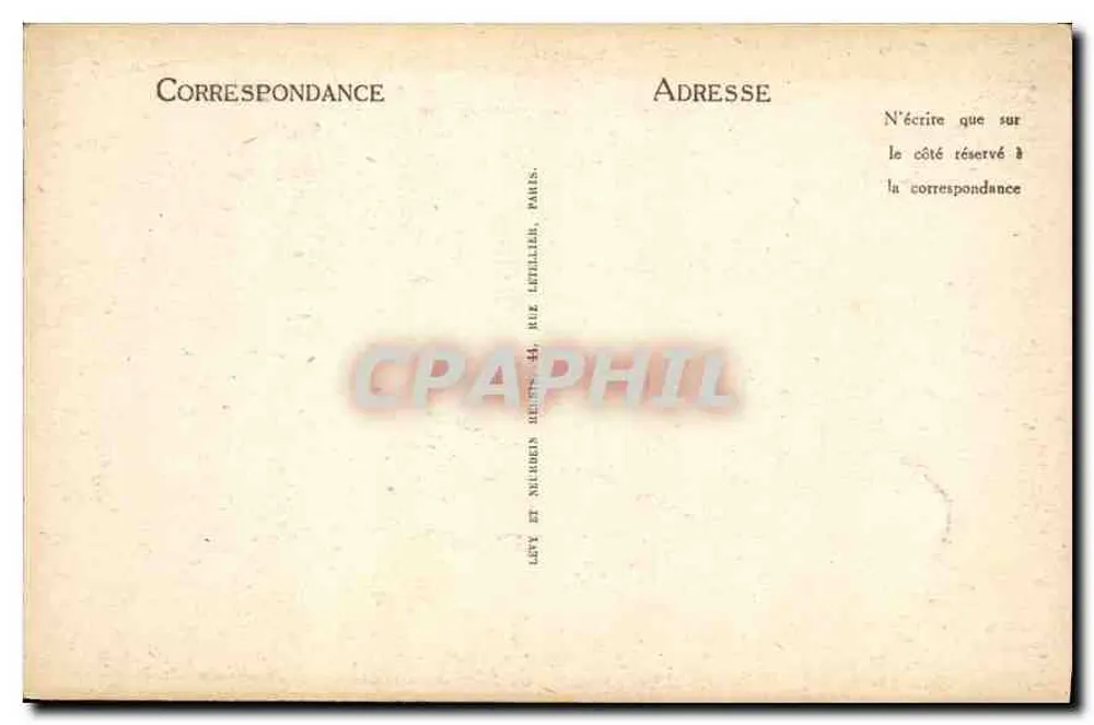 Quimper - A Catedral, o Maître-Autel - L.L. - n°18 - Verso