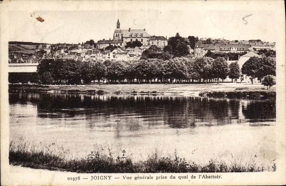 Joigny — Allgemeiner Blick vom Abattoir-Quai — Édition Joigny, Nr. 01978 - Vorderseite