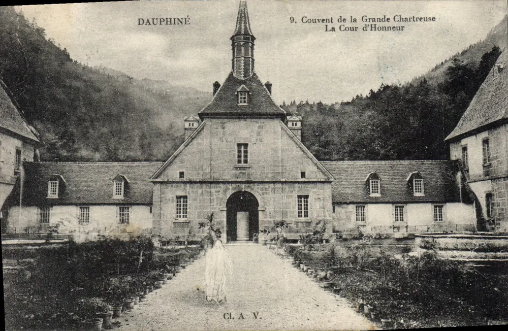 Abtei La Grande Chartreuse — Cour d'Honneur — CI.A.V. - Vorderseite