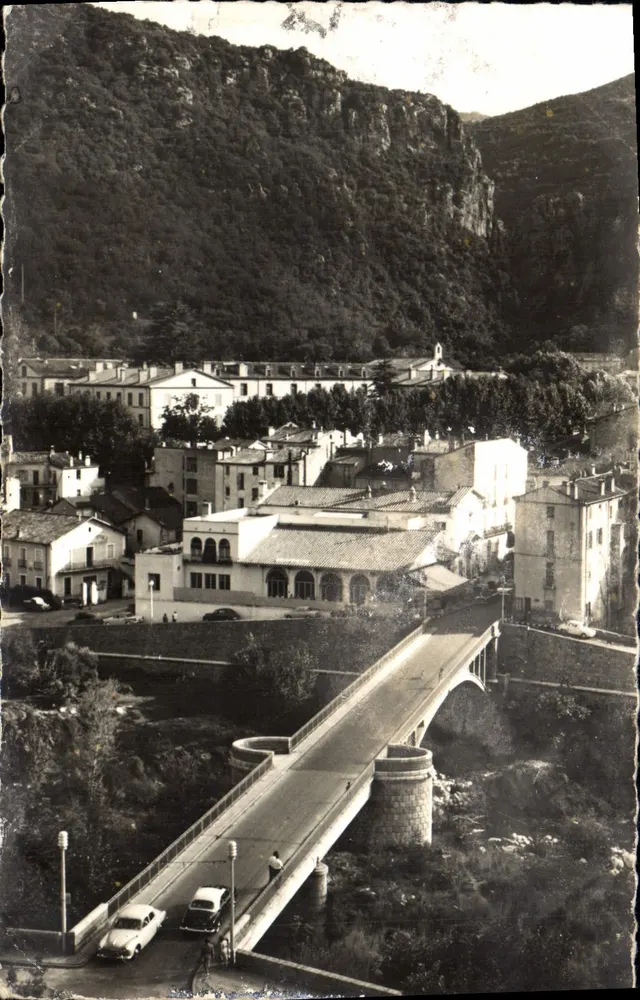 Amélie-les-Bains — Der Brücke und die Stadt — Editions S.E.P.T. NICE - Vorderseite