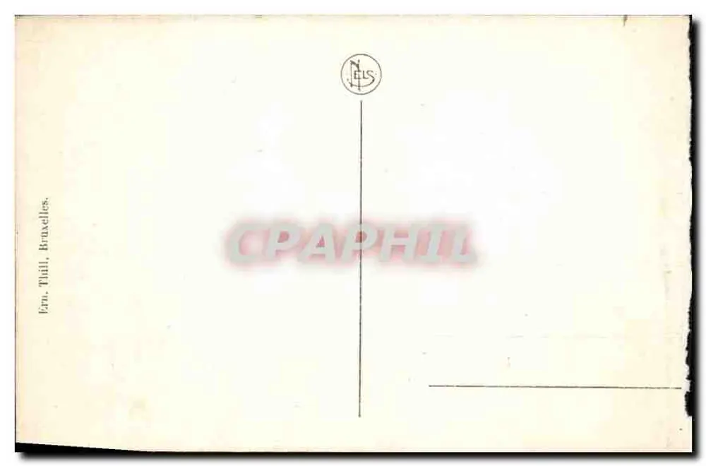 Mons — O Hospital — Editor Nels, Bruxelas - Verso
