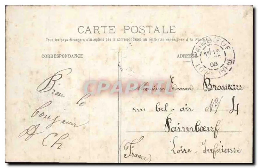 Valras-la-Plage — L'Heure du Bain (Jour de Tempête) — M. Pons, phot. n°10 - Verso