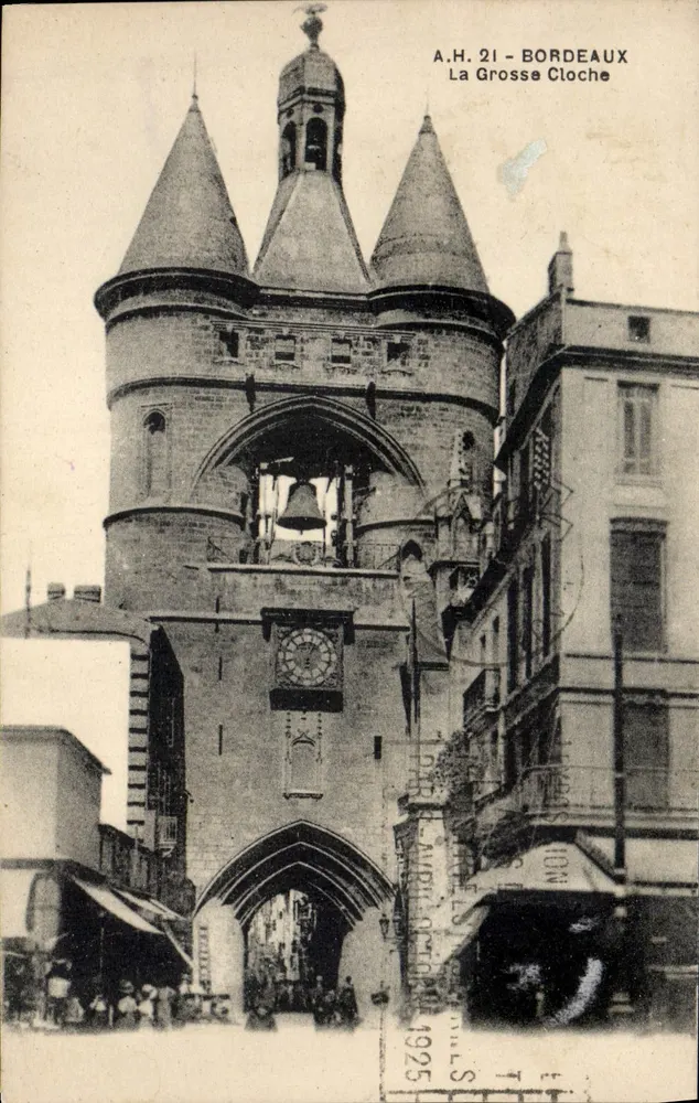 Bordeaux — A Grosse Cloche — A.H. 21 - Frente