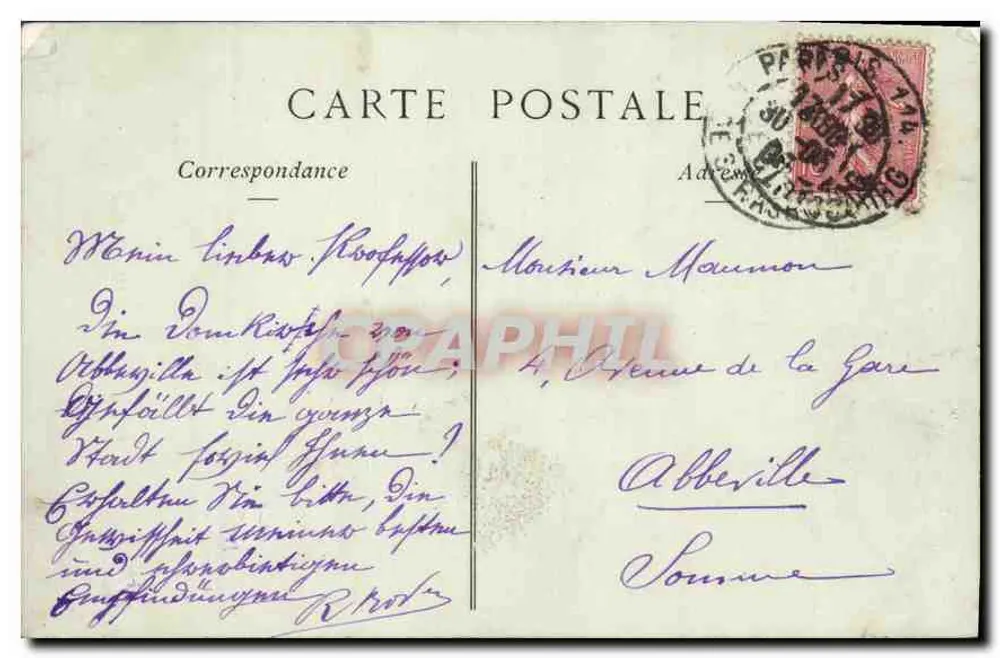 PARIS — Antiguo Hotel de Sens — Colección ND Phot, n° 266 - Reverso