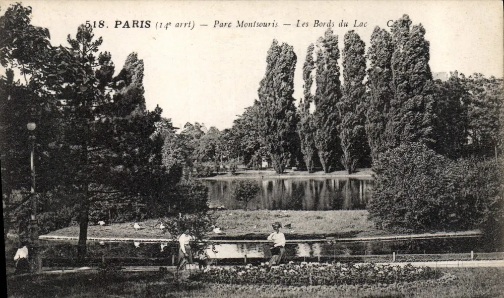 Paris (14. Arrondissement) — Parc Montsouris — Les Bords du Lac — C518 - Vorderseite