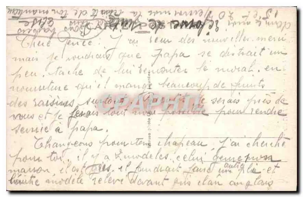 Cauterets — Vista geral — Editor não identificado, n° de série 106 - Verso