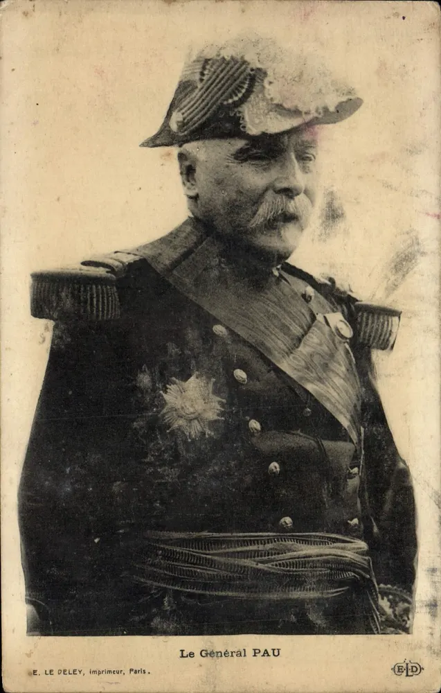 O Geral PAU — retrato militar — E. LE DELEY, impressor, Paris - Frente