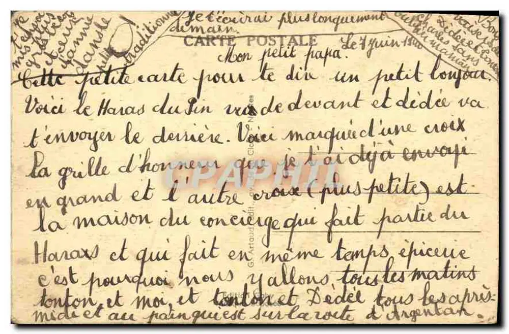 Le Haras du Pin (Orne) — Allgemeiner Blick auf das Gelände — Gaby - Rückseite