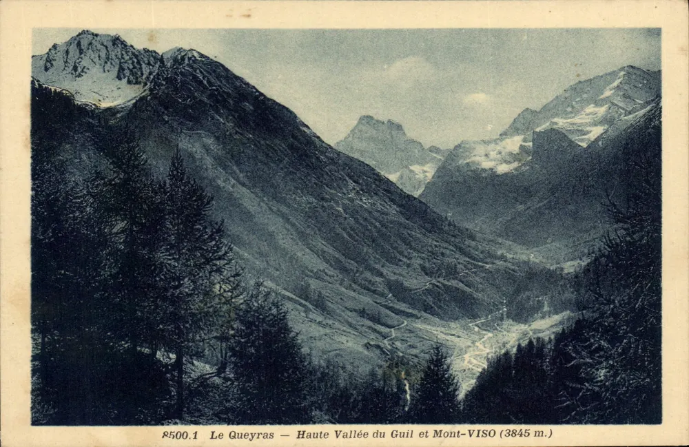 Le Queyras — Hochtal des Guil und Mont-VISO (3845 m.) — A. Mollaret-Grenoble - Vorderseite