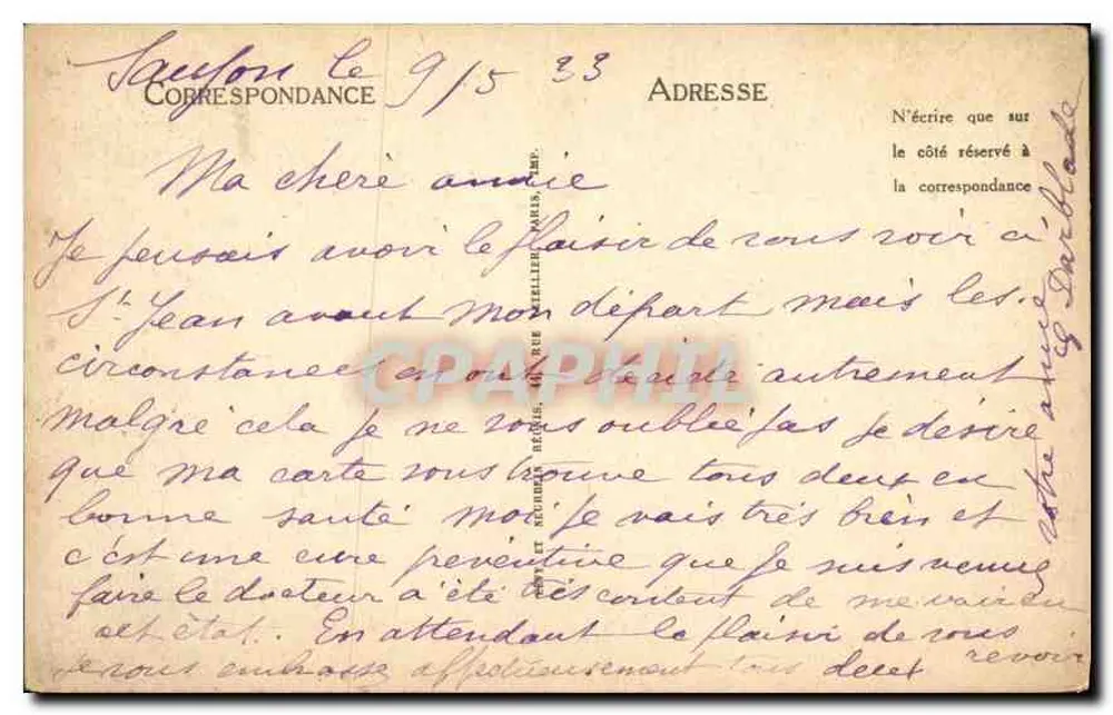 Saint-Jean-d'Angély — Die Türme vom College — LL, n°8 - Rückseite