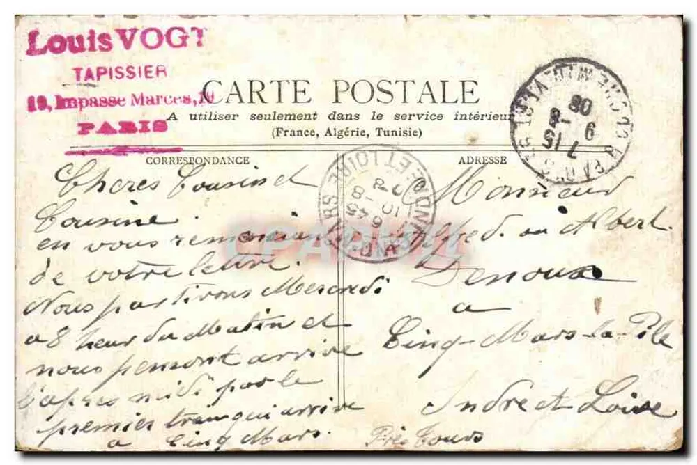 Paris - Opéra — façade du Palais Garnier — éditeur STOLZACK, n° 1004 - Rewers