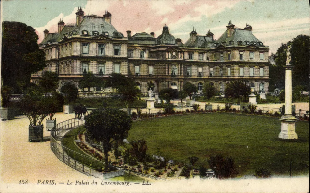 Paris — O Palácio do Luxembourg — LL. — n° 158 - Frente