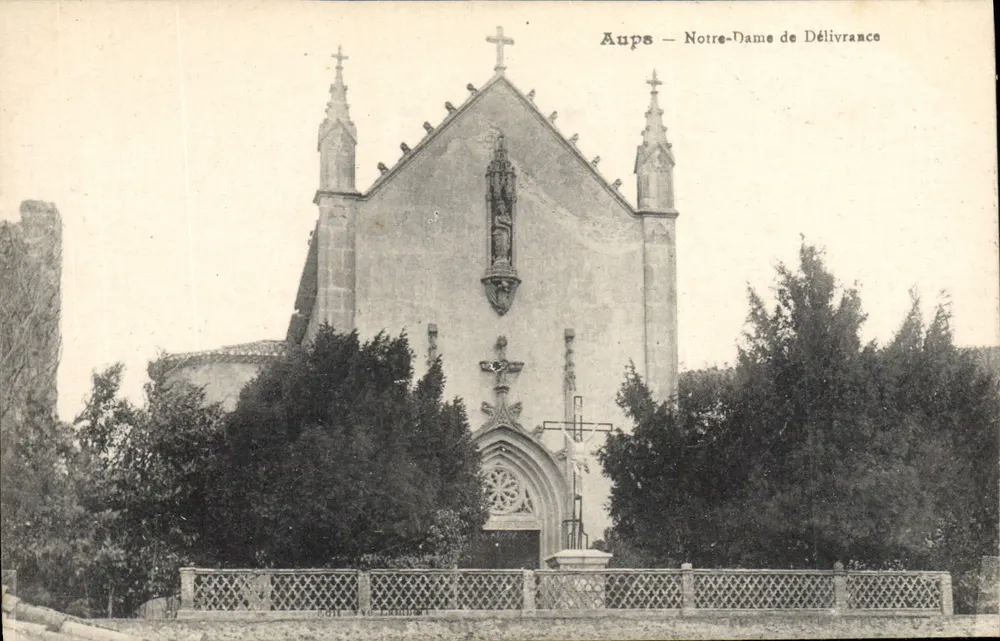Aups — Nossa Senhora da Liberdade — editor V. Léonard - Frente
