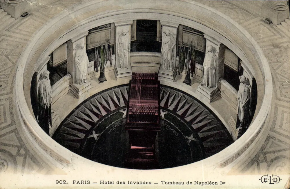 Paris — Hôtel des Invalides — Grabmal von Napoleon I — Verlag ELD, Nr. 902 - Vorderseite