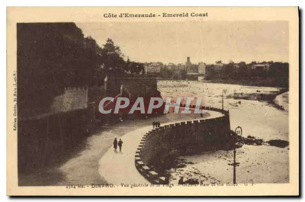 Dinard - Allgemeiner Blick auf den Strand — Verlag G. Guérin, St-Malo (Nr. 4304 bis) - Vorderseite