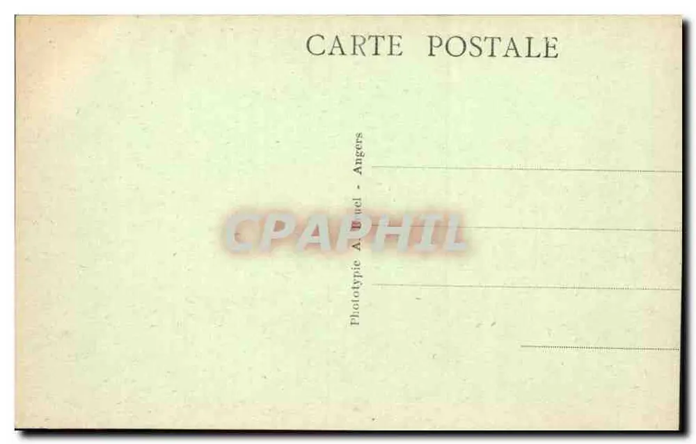 Ilha de Bréhat - Ponte Arprat e Anse de la Carderie — A. B. - Verso