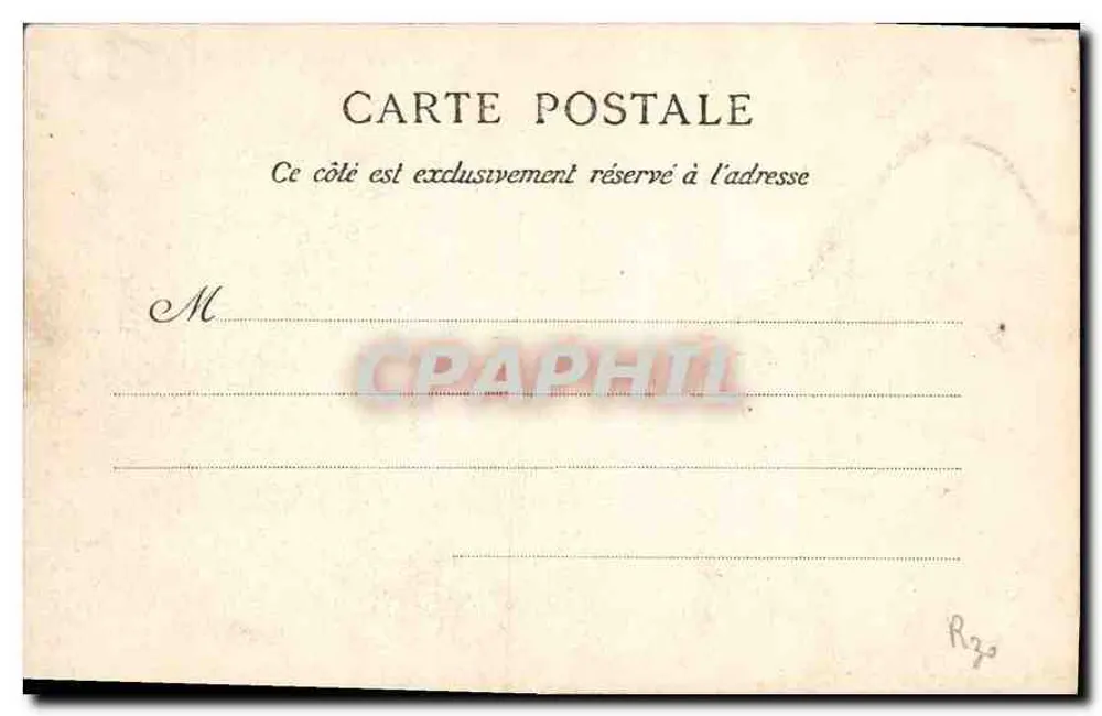 Cap Frénel — Côte d’Émeraude — G. F. - Rückseite