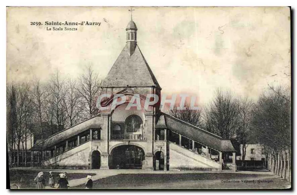 Sainte-Anne-d'Auray — A Scala Sancta — Coleção Villard, Guingamp - Frente