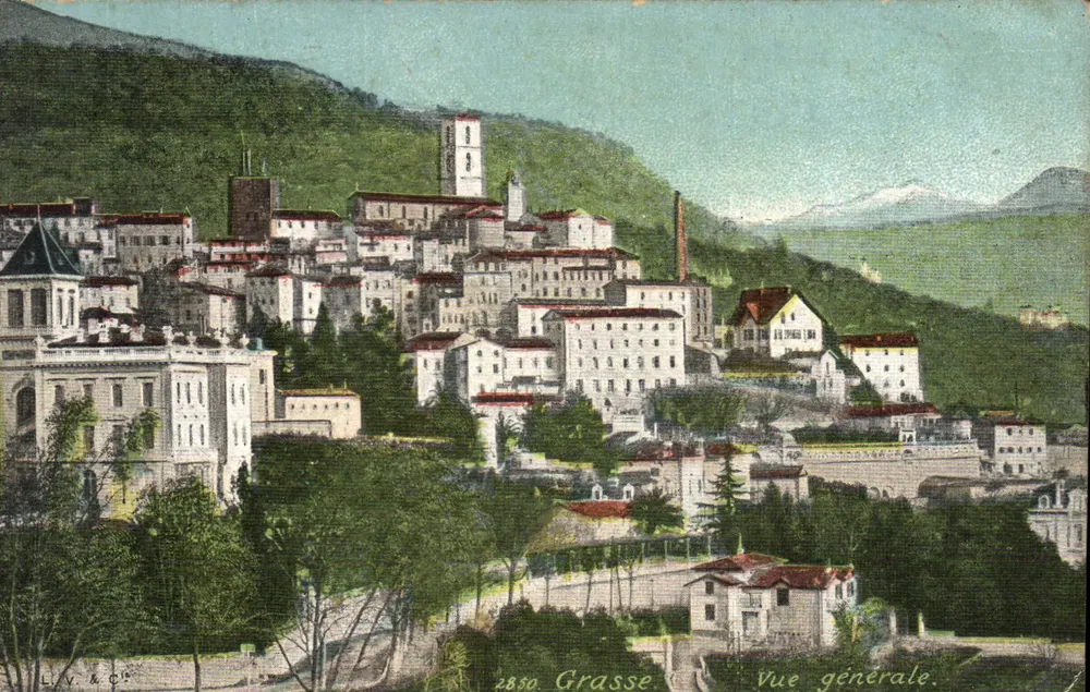 Grasse — Vista geral — L.V. & Cie, n° 2850 - Frente