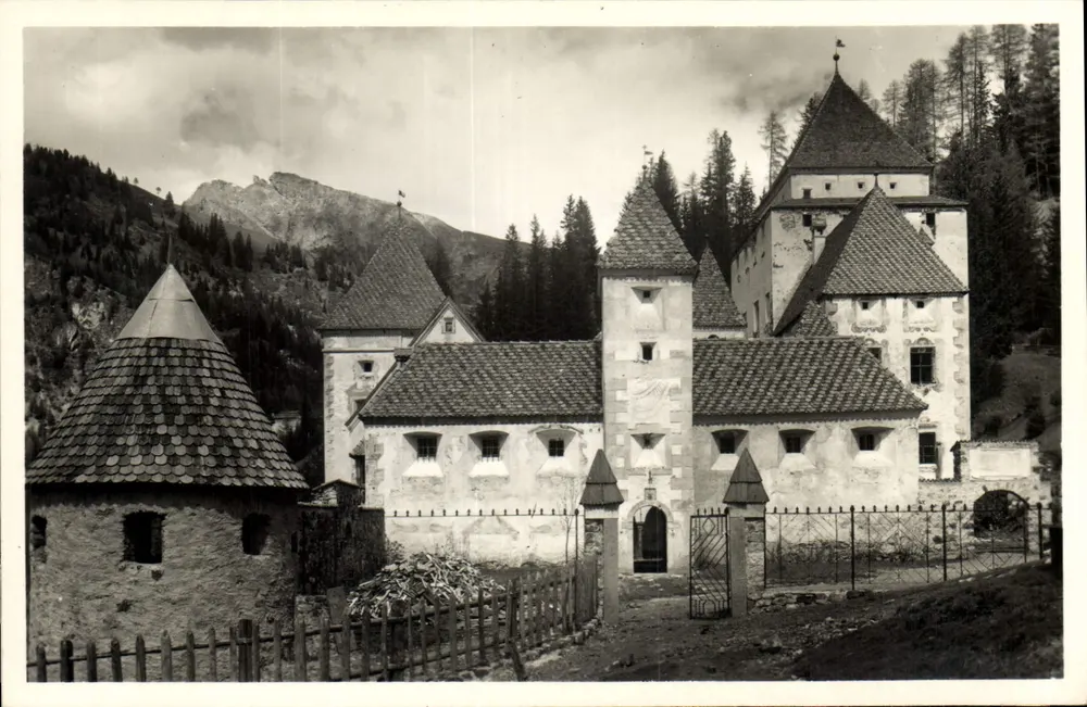 Schloss Gardena — Dolomiten — Verlag J. F. Amonn, n° 38380/3 - Vorderseite