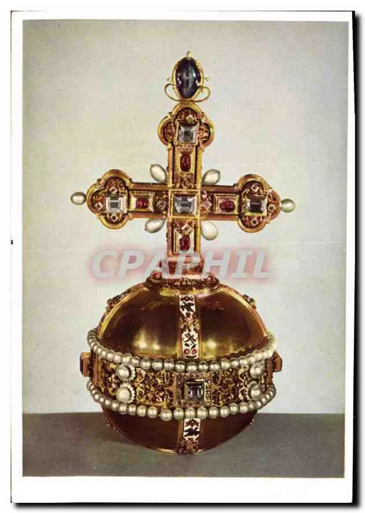 Imperialer Globus des Kaisers Matthias — 1612-1619 — Wien, Kunsthistorisches Museum - Vorderseite