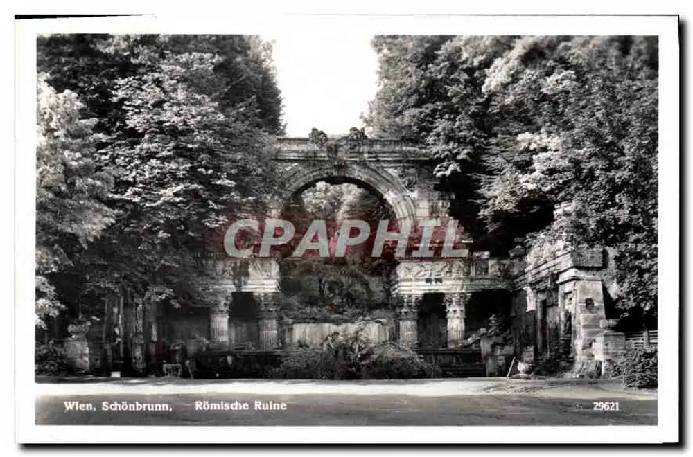 Vienna, Schönbrunn, Ruine romane — 29621 - Recto
