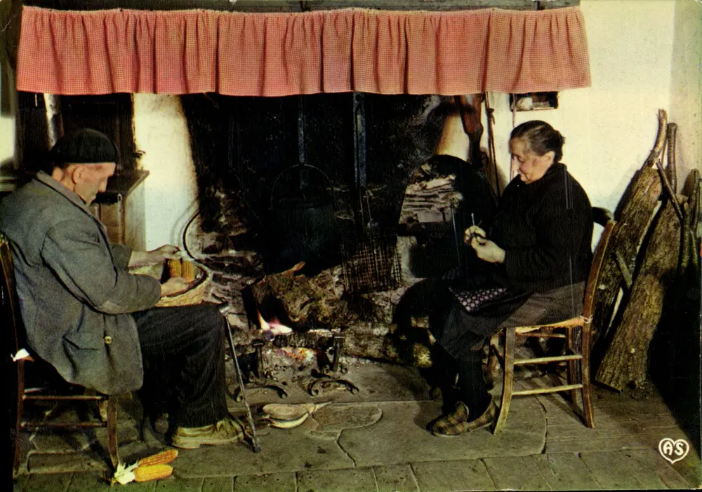 Die Feuerlichtnacht — Lou Cantou — AS - Vorderseite