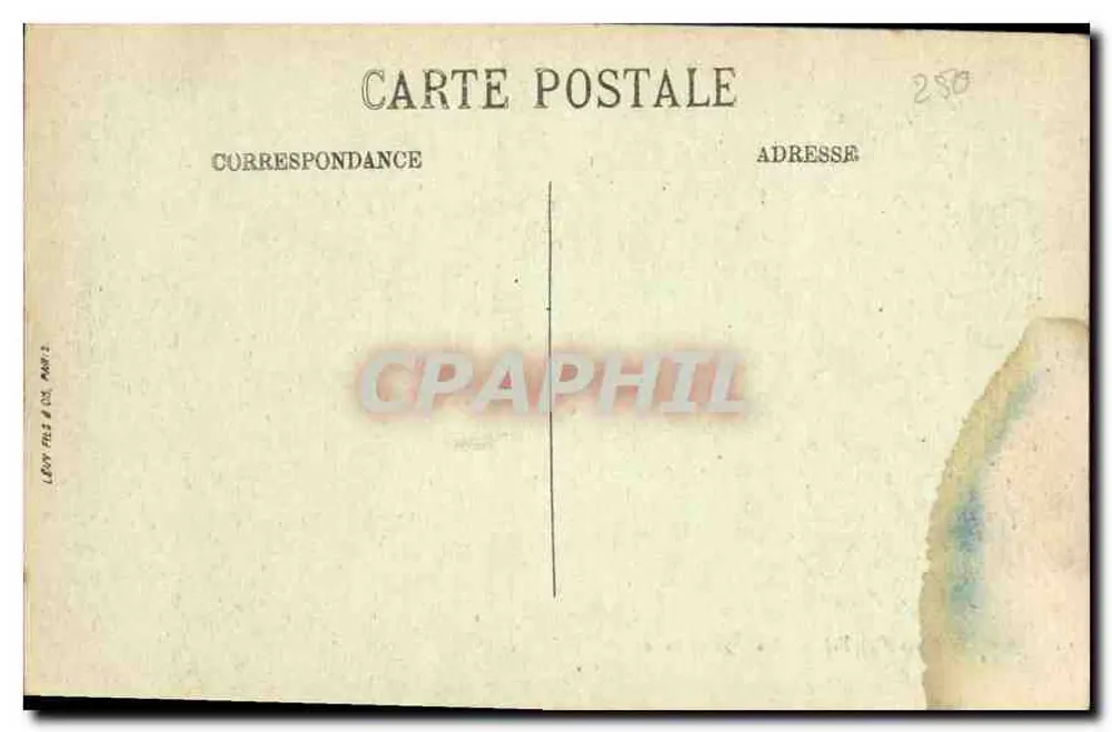 Touggourt — Um poço artesiano — LL - Verso