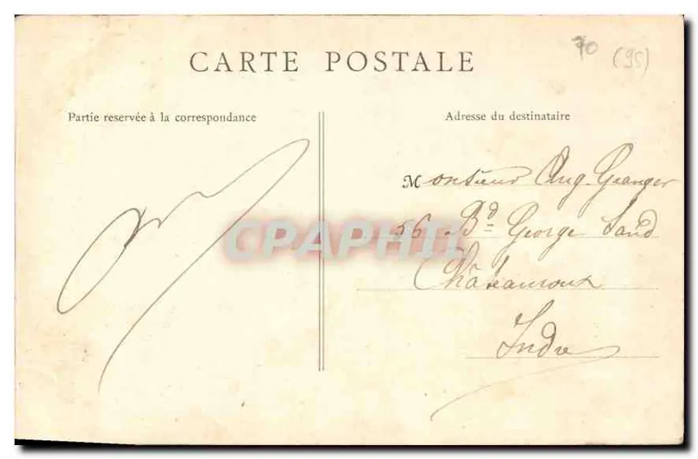 Parigi — Ponte di mattoni delle Buttes-Chaumont — E.R. Paris, n°13 - Verso