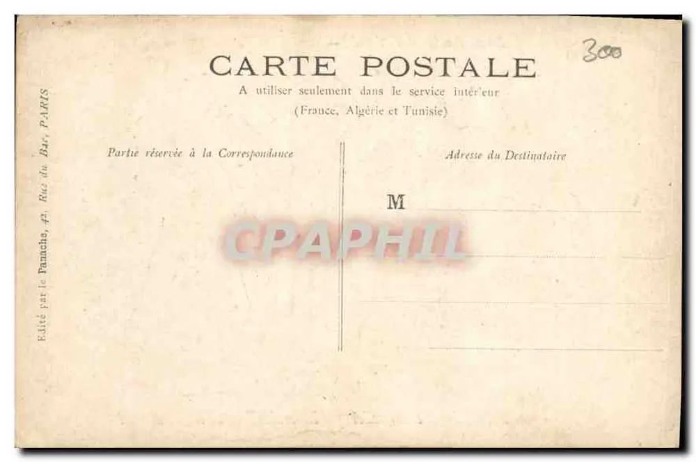 An die Freunde des Nordens — Zeichnung von Caran d'Ache — Sage deinen Kameraden, dass das wahre Frankreich bei dir ist! - Rückseite