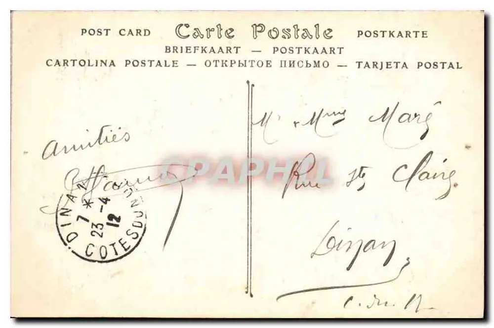 Ilha de Brehat (Costa do Norte) — O Gouffre do Paon — ND Phol. - Verso