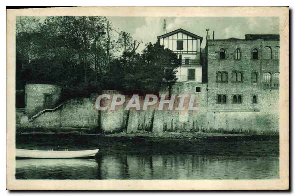 Hendaye (Costa Basca) — A Casa de Pierre Loti — Editor: Bloc frères, Bordeaux - Frente