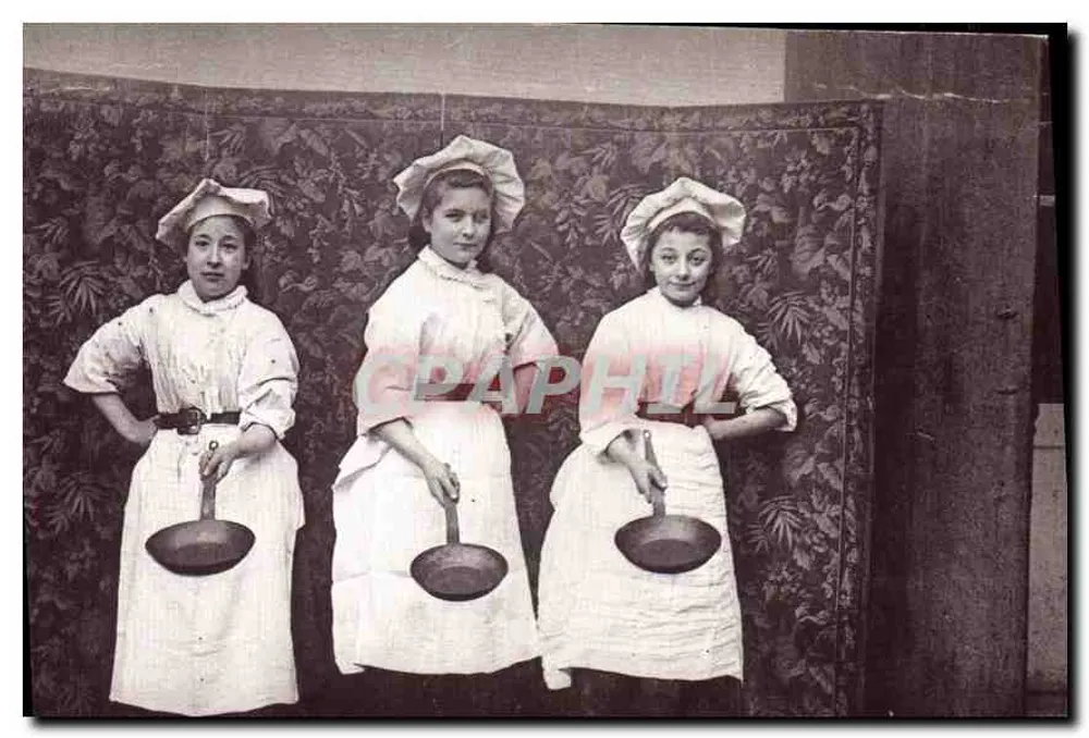 Donnerstag der Fette (Waxen) — Albi oder Saint-Antonin, 1898 — Photographie von Amélie Galup - Vorderseite
