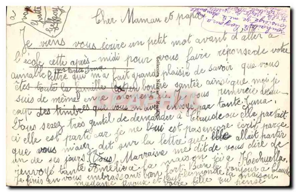PLOUGRECANT (C. du-N.) — Les Roches tremblantes de Castel-Meur - Rückseite