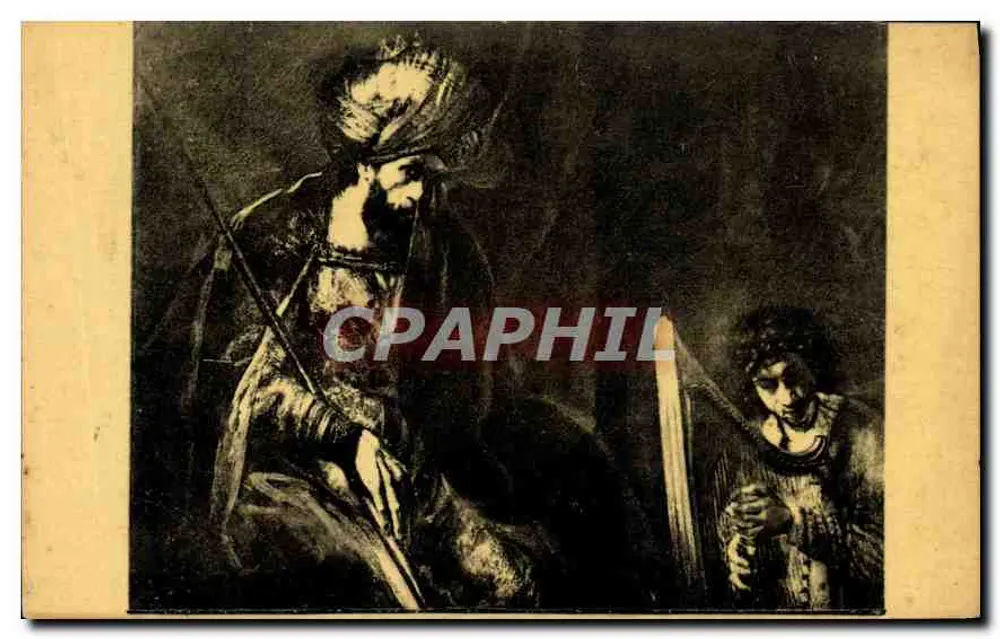 Saul und David — Rembrandt Harmensz van Rijn — Verlag Fernand Nathan, Nr. 8 - Vorderseite