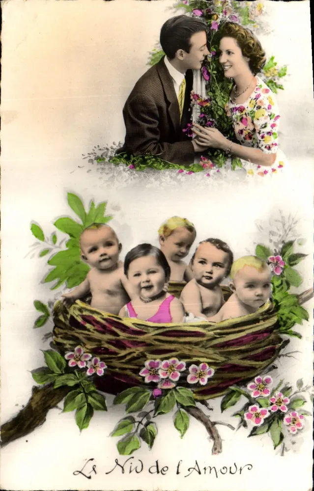O Ninho do Amor — Editora: Ed. de Lyon, n° 762 - Frente