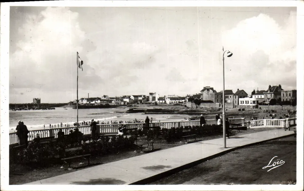 Aussicht vom Chenard Boulevard in Quiberon — Loïc — n°262 - Vorderseite