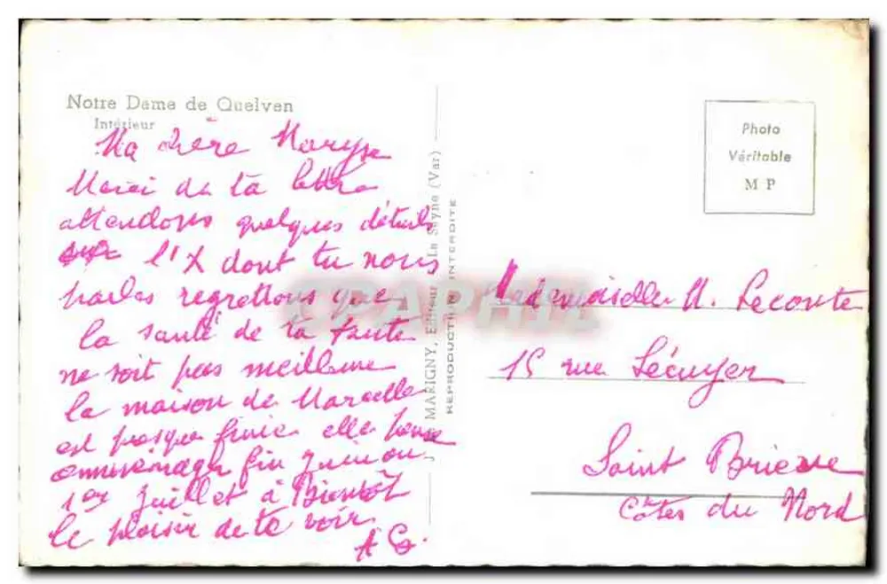Interior da catedral Notre-Dame de Quelven — Editor Express - Verso