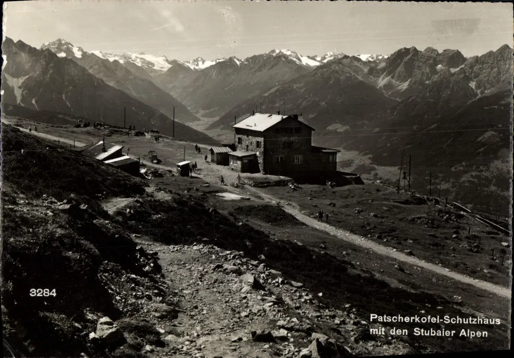 Patscherkofel-Schutzhaus — Stubai Alpen — Seilseilwabsha - Vorderseite