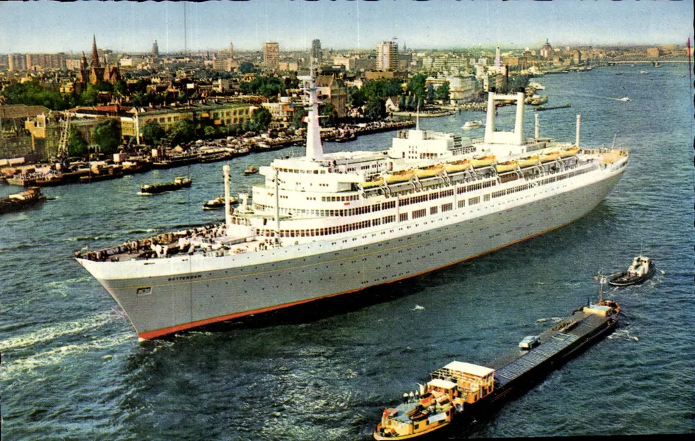 Rotterdam — Abfahrt des Schiffs Rotterdam — Gebr. Spanjerburg N.V. - Vorderseite
