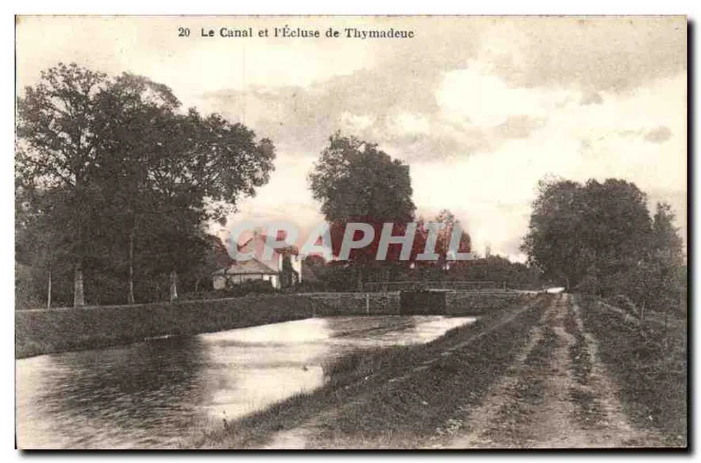 Der Kanal und der Schleusen von Thymadeuc — Nr. 20 — Abtei Notre Dame de Thymadeuc, O. C. R. in Brehan Loudeac - Vorderseite