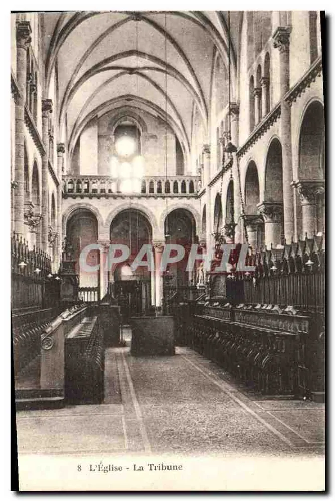 Die Kirche - Die Tribüne — Abtei Notre Dame de Thymadeuc, O.C.R. in Bréhan Loudeac - Vorderseite