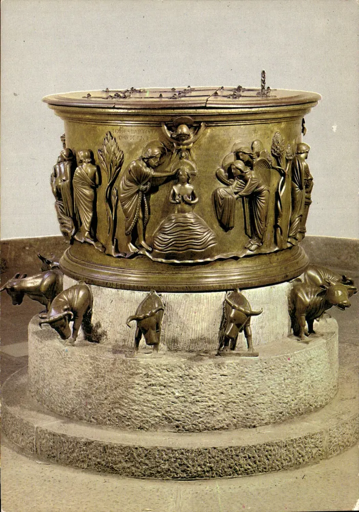 Die Taufbecken der Kirche Saint-Barthélemy — Lüttich — Verlag LUIK - Vorderseite