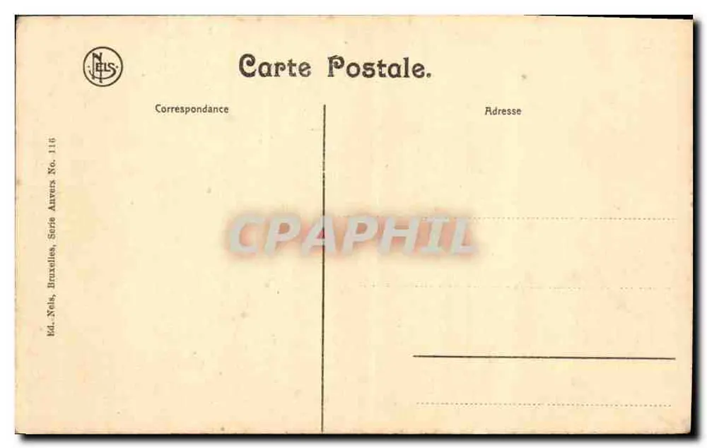 एंटवर्प — ले स्टीन — नेल्स, ब्रुसेल्स, एंटवर्प सीरीज़ संख्या 116 - पीछे