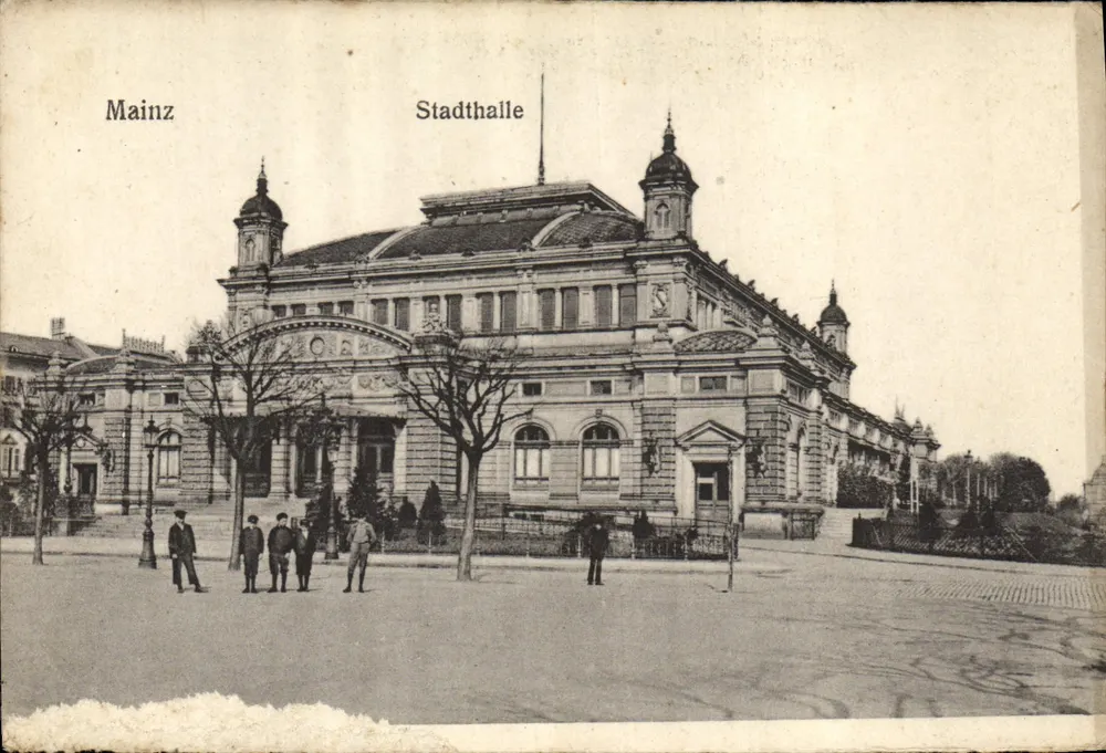 Mainz — Stadthalle — editor não identificado - Frente