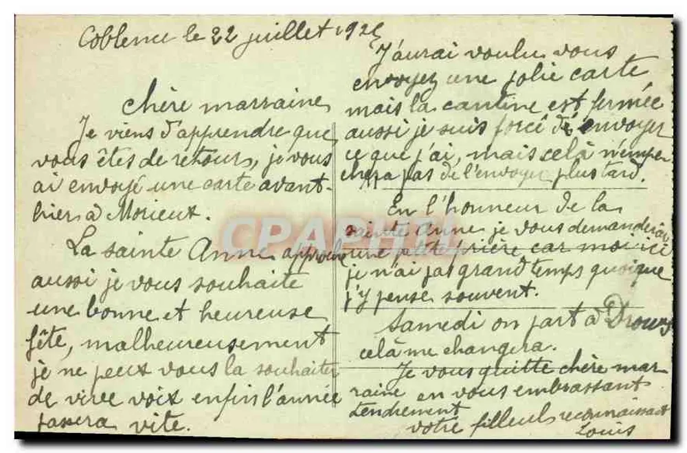 कोब्लेंस — गुइलाम I की प्रतिमा - पीछे