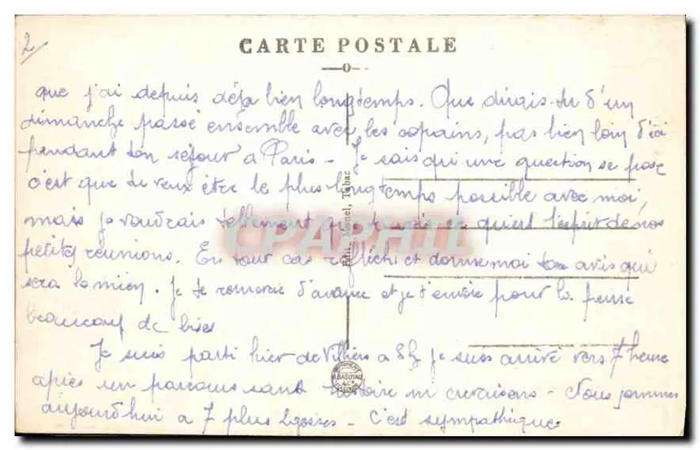 Brouillet — Grande Rue — Editor Jean Choira - Verso