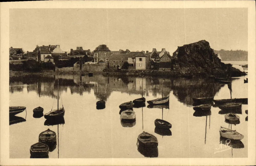 Loguivy - O Porto - Vista geral — A. Romain, editor - Frente