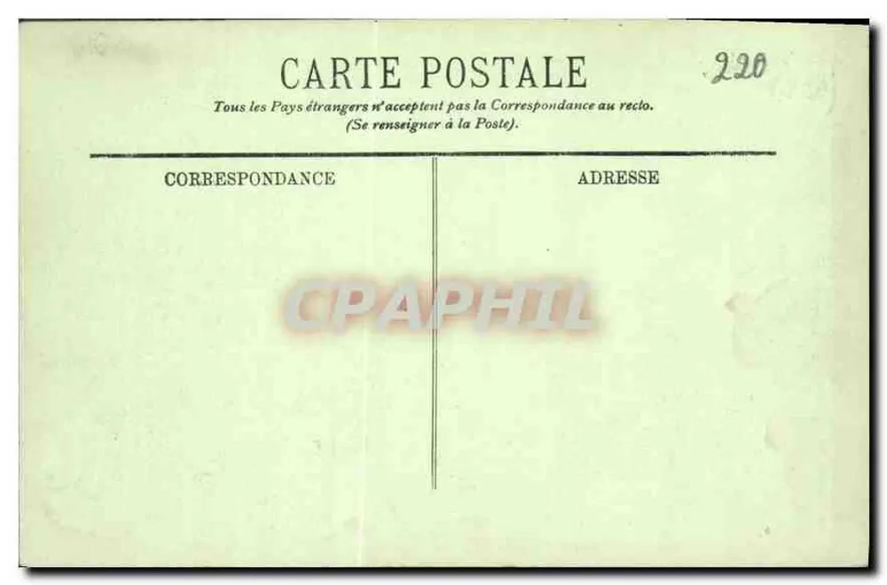 Marseille — O Pont Transbordeur — LL. n° 208 - Verso